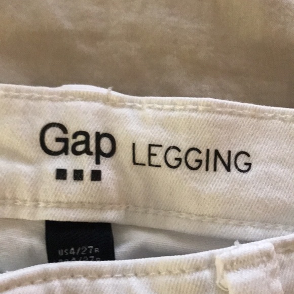 Gap mid rise skinny jeans white - Picture 2 of 10